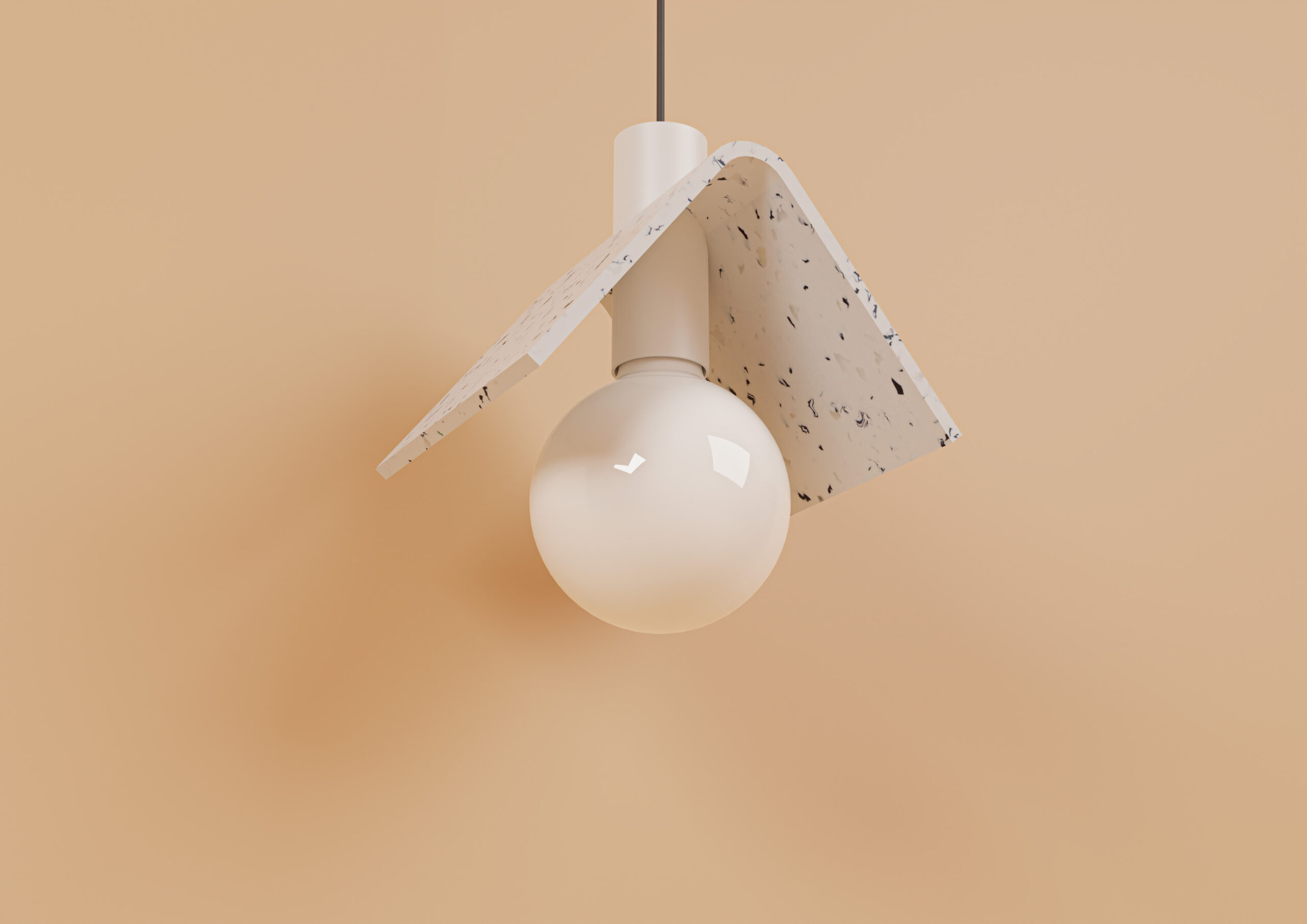 FFG – lampes Bend – suspension minérale